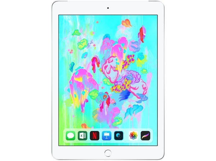 iPad 9,7” 6ª Geração Apple Wi-Fi + Cellular 32GB - Prateado